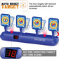 Digital Shooting Targets with Foam Dart Toy Gun, Electronic Scoring Auto Reset 4 Targets, Shooting Game Toys Gifts for Age of 5, 6, 7, 8, 9, 10+ Years Old Kids, Boys, Compatible with 2 Toy Gun