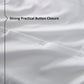 Nestl White Duvet Cover Queen Size - Soft Queen Duvet Cover Set, 3 Piece Double Brushed Queen Size Duvet Covers with Button Closure, 1 Duvet Cover 90X90 Inches and 2 Pillow Shams