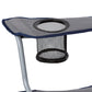 Ozark Trail Oversized Quad Camping Chair, Blue Cove