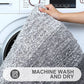 Luxury Bathroom Rug Mat, Extra Soft and Absorbent Microfiber Bath Rugs, Non-Slip Plush Shaggy Bath Carpet Runner, Machine Wash Dry, Bath Mats for Bathroom Floor, Tub and Shower, 20X59, Grey