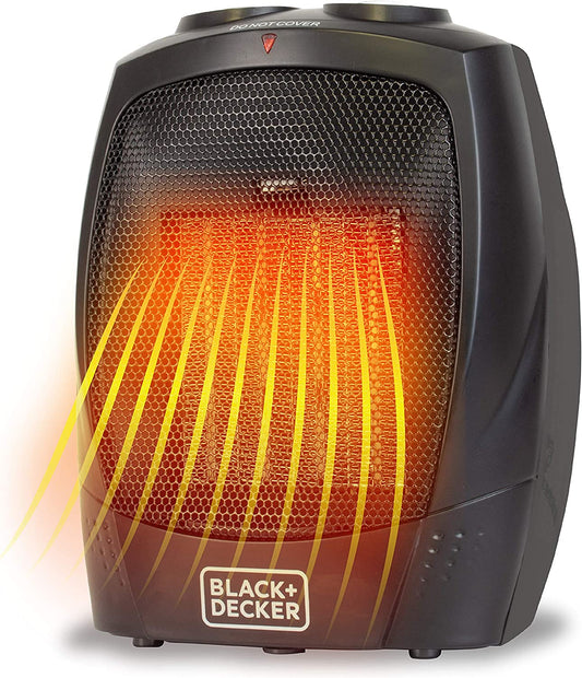 Portable Space Heater, 1500W Room Space Heater with Carry Handle for Easy Transport