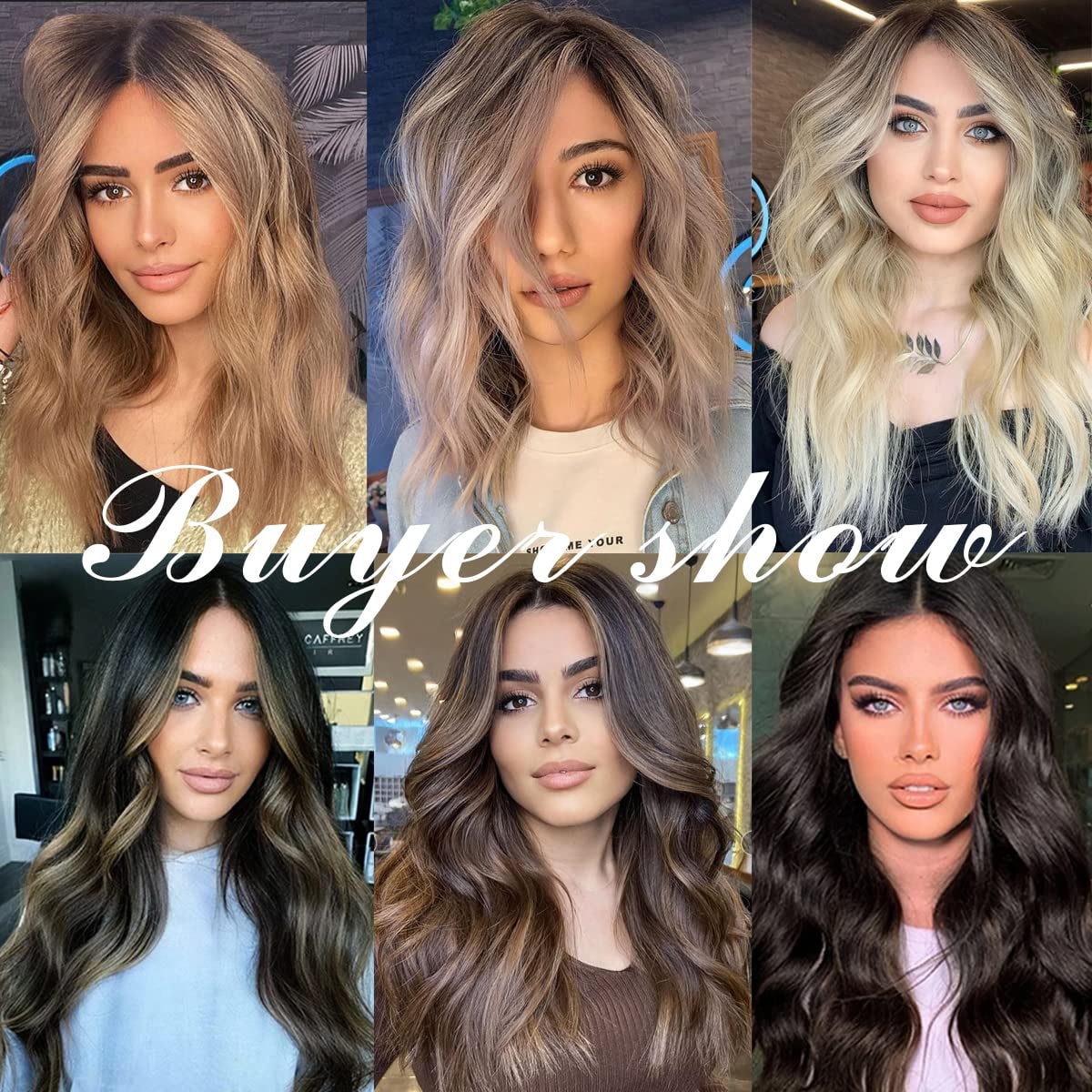 Clip in Hair Extensions 22 Inche Hairpieces 7 Pieces/Set Clip on Hair Extension Heat Resistant Synthetic Fiber for Women Daily Use Hair Make Clip Hair Extensions（Natural Black）