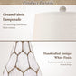 Rustic Dimmable Touch Table Lamps Set of 2 Retro Bedside Lamps with 2 USB Charging Ports 3-Way Dimmable Nightstand Lamps for Bedroom Living Room Office Vintage Desk Lamps with Fabric Shade & LED Bulbs