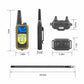 2625 FT Remote 2 Dogs Shock Training Collar Rechargeable Waterproof Pet Trainer