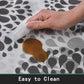 Kitchen Rugs Set anti Fatigue Kitchen Floor Mat Easy to Clean 2Piece Non Slip Comfort PVC Leather Heavy Duty Standing Mats Indoor Outdoor (Grey Drop)