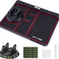 Non-Slip Phone Pad for 4-In-1 Car, Multifunctional Dashboard Anti-Slip Rubber Pad Mat，Universal 360°Rotation Car Phone Holder，With Replaceable Temporary Parking Card Number Plate and Aromatherapy