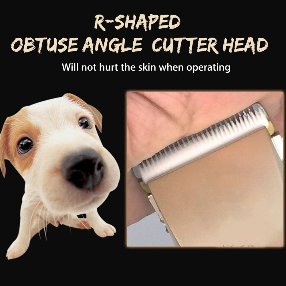 Professional Quiet Electric Pet Hair Clipper Shaver Cordless Grooming Kit for Cat Dog Hair Best Gift