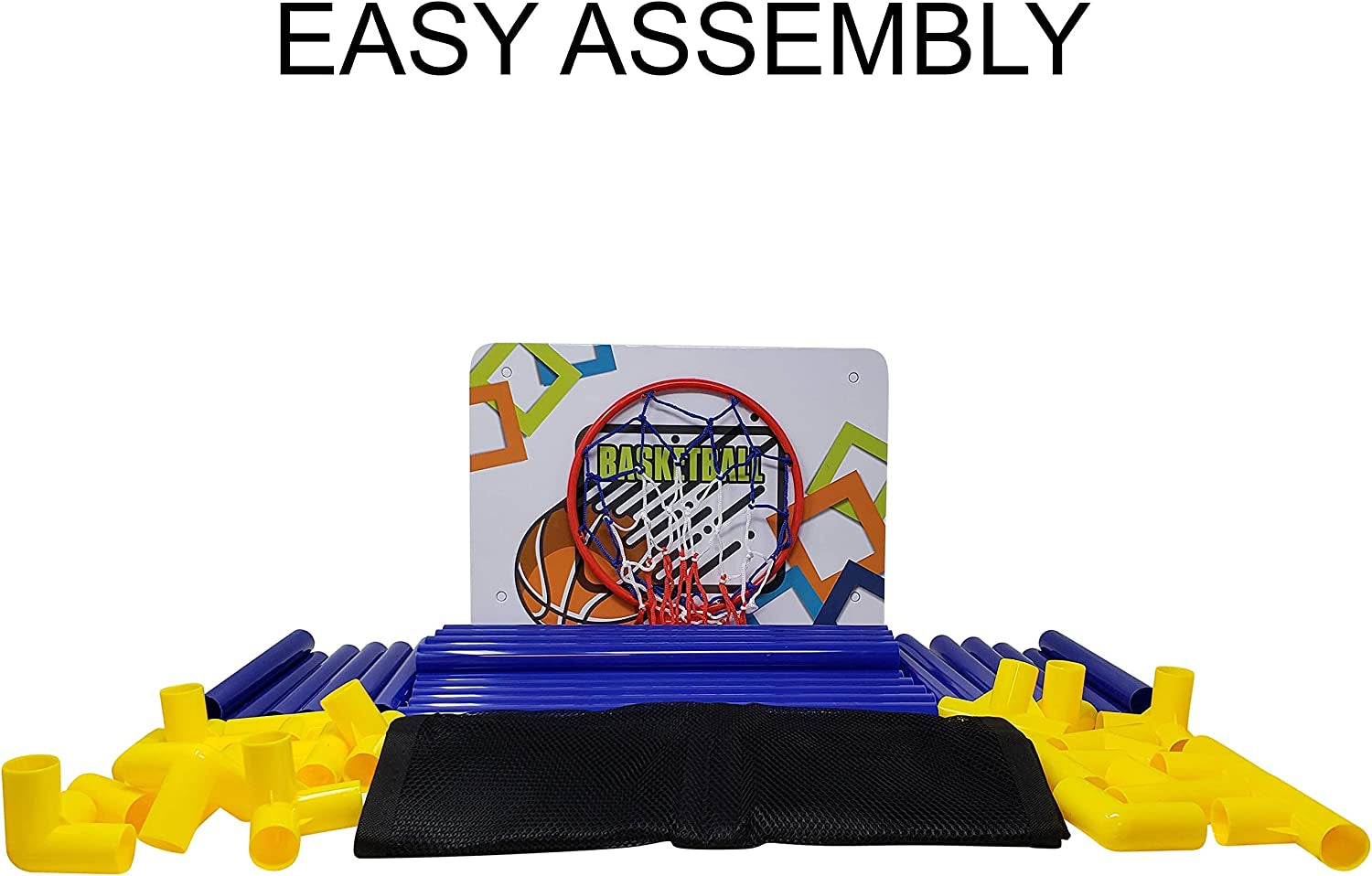 Kids Basketball Hoop Arcade Game, with 4 Balls - Mini Indoor Toy Basketball Shooting System, for Toddlers and Children and Fun for All Ages - Kids Toys Sports Game for Boys and Girls Ages 2-15