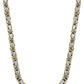 Stainless Steel Male Chain Necklace Byzantine Bracelet for Men Jewelry Sets 8.5 Inch Bracelet