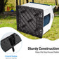 Dog House for Small Dogs, Waterproof Plastic Dog Houses with Air Vents and Elevated Floor, Easy to Assemble, Outdoor Cat Feeding Station Indoor Patio Backyard Dog Kennel House