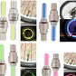 20 PCS of Led Flash Tyre Wheel Valve Cap Light for Car Bike Bicycle Motorbicycle Wheel Light Tire (4 Red, 4 Yellow, 4 Blue, 4 Green, 4 Colorful)