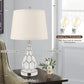 Rustic Dimmable Touch Table Lamps Set of 2 Retro Bedside Lamps with 2 USB Charging Ports 3-Way Dimmable Nightstand Lamps for Bedroom Living Room Office Vintage Desk Lamps with Fabric Shade & LED Bulbs