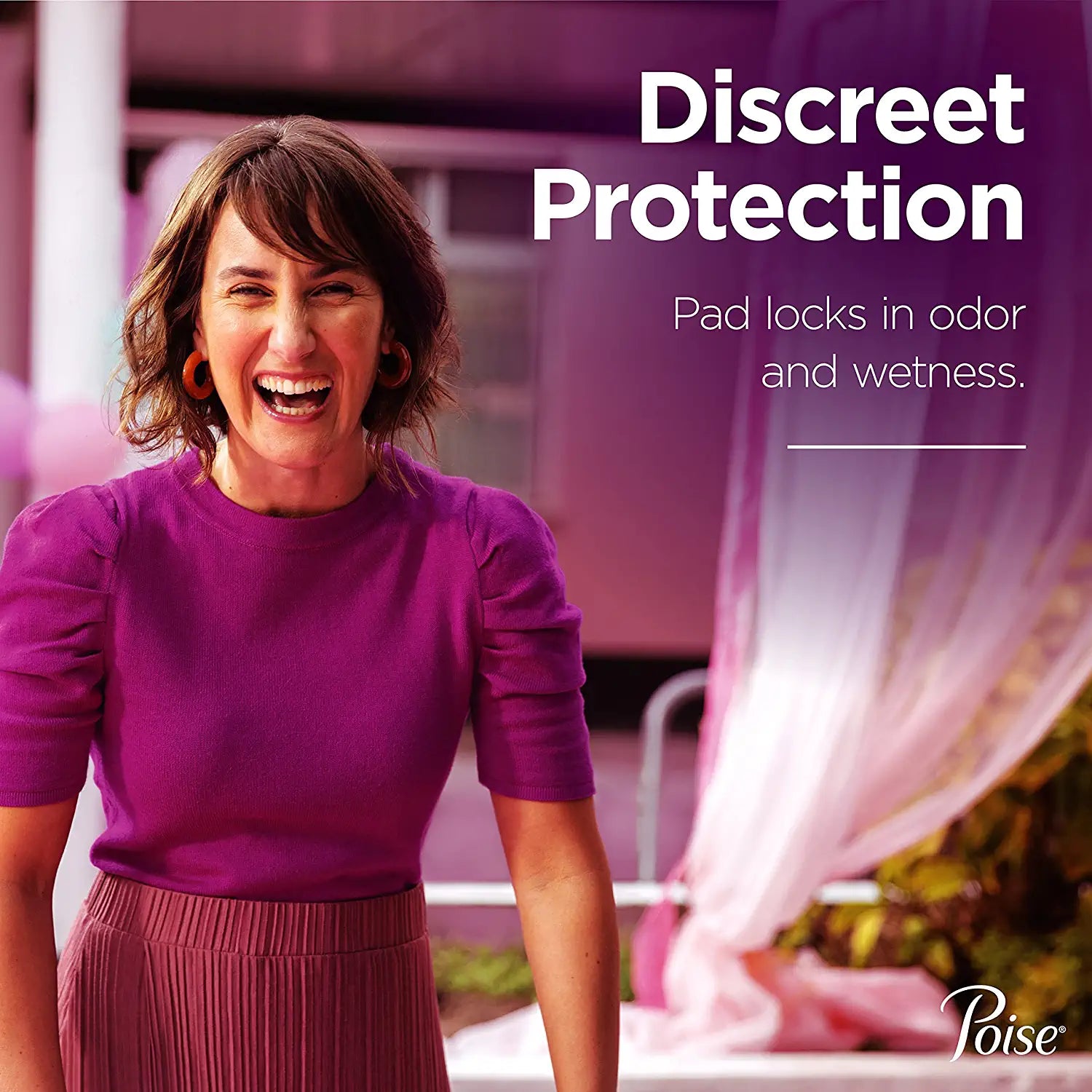 Poise Incontinence Pads, Light Absorbency, Regular Length, 120 Count (4 Packs of 30), Packaging May Vary
