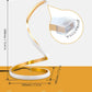 Spiral LED Table Lamp, Modern 3 Colors Dimmable Desk Lamp with Minimalist Lighting Design & Touch Controller, Creative Stylish Smart Lamp for Bedroom, Office, Home (Gold)
