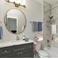 6 Pieces Brushed Nickel Bathroom Hardware Accessories Set Hand Towel Ring 18&23.6 Inch round Towel Bar Silver Toilet Paper Holder Towel Hooks 2 Pieces SUS 304 Stainless Steel,Heavy Duty,Wall Mounted