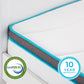 8 Inch Memory Foam and Innerspring Hybrid Mattress – Twin Mattress – Bed in a Box – Medium Firm Mattress