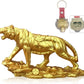 Chinese Feng Shui Resin Tiger Statue Sculpture Home Office Decoration Tabletop Decor Ornaments for Wealth and Success Good Lucky Gifts