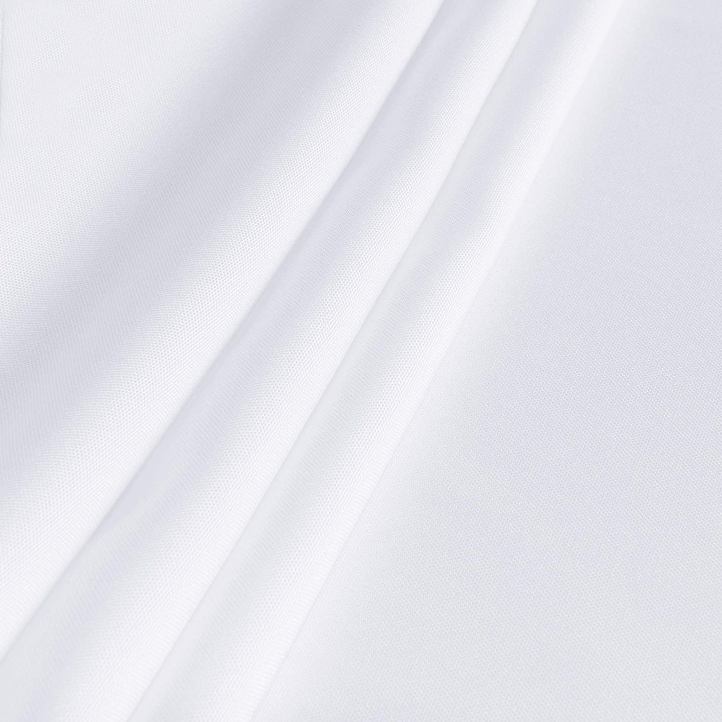 Rectangle Tablecloth - 60 X 102 Inch - Stain and Wrinkle Resistant Washable Polyester Table Cloth, Decorative Fabric Table Cover for Dining Table, Buffet Parties and Camping, White
