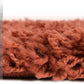 - Über Cozy Solid Shag Collection Rug – 5' X 8' Terracotta Shag Rug Perfect for Bedrooms, Dining Rooms, Living Rooms, 5 X 8 Feet