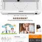 Laminator Machine with Laminating Sheets 20 Pouches,  9-Inch Thermal Laminator, Personal 5-In-1 A4 Desktop Laminating Machine Built-In Paper Trimmer Hole Puncher and Corner Rounder