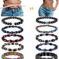 10 Pieces Magnetic Hematite Bracelets for Men Women Magnetic Bracelet Magnet Therapy Bracelet for Arthritis and Joint,10 Styles