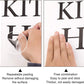 'The Kitchen' Quote Wall Stickers Kitchen & Dining Room Wall Decal Vinyl Home Décor (Size B)