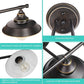 Farmhouse Bathroom Vanity Wall Light Fixture Dark Bronze, Industrial Rustic Style 3-Light Vanity Wall Sconce, Vintage Wall Mount Lamp for Bathroom, Bedroom, Vanity Mirror, Cabinets, Dressing Table