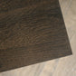 Curiod Metal Frame Sofa Console Table, Smoked Oak Finish