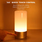 Touch Lamp, Lamp for Bedroom, 3-Level Brightness Warm White Light, RGB Colorful Mode for Fun, as a Gift for Christmas