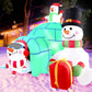 Christmas Inflatables Outdoor Decorations, Blow up Snowman Penguins Inflatable