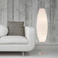 Diploma Paper Floor Lamp Set of 2 by LIGHTACCENTS - Paper Lamps - Rice Paper Floor Lamps - Paper Floor Lamps for Living Room Fits in Modern Room Decor 50 Inches Tall (Set of 2)