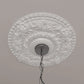 CM18RO Rose Ceiling Medallion, 18"OD X 3 1/2"ID X 1 1/2"P, Factory Primed