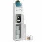 Storage Cabinet Floor Standing Toilet Paper Organizer Shelves with Door Bathroom
