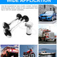 Air Horn for Truck Boats Car, 150DB Super Loud Train Horns Kit with 120 PSI Air Compressor (Silver, Dual)