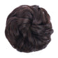 Messy Hair Bun Hair Scrunchies Extension 1PCS Curly Wavy Messy Synthetic Chignon for Women Updo Hairpiece