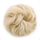 1PCS Messy Hair Bun Hair Scrunchies Extension Curly Wavy Messy Synthetic Chignon for Women Updo Hairpiece