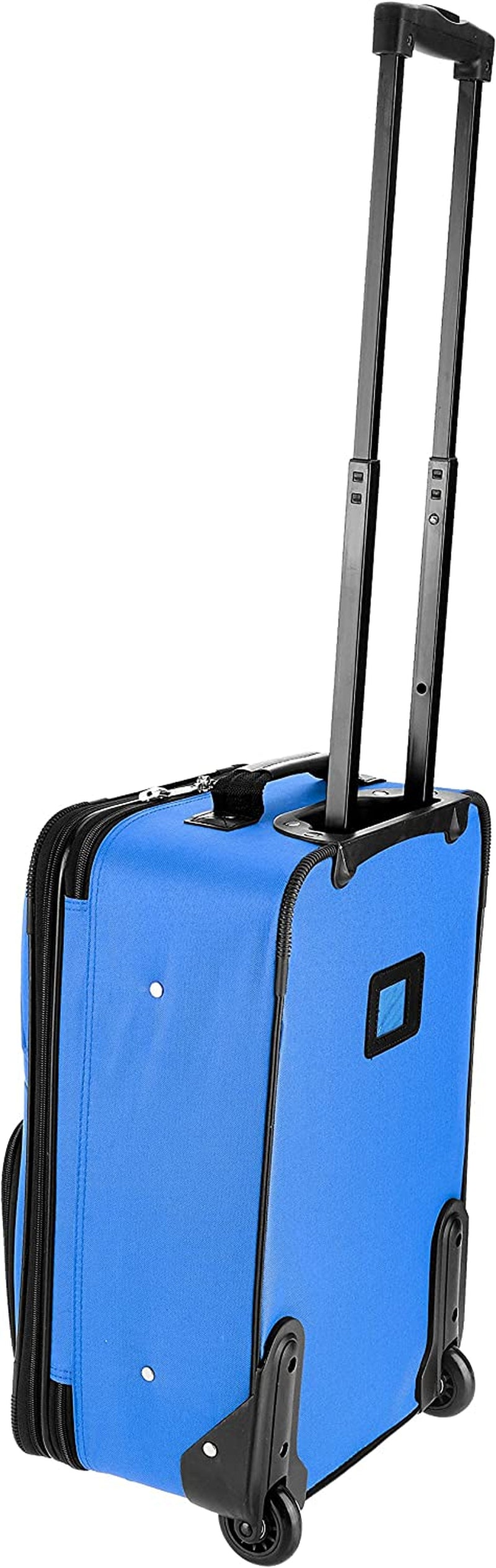 Rockland Fashion Softside Upright Luggage Set, Blue, 2-Piece (14/19)