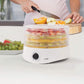 Food Dehydrator, Dehydrator for Food and Jerky, Freeze Dryer, CCD100W6, 280 Watts, White