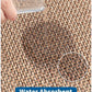 Kitchen Rugs and Mats Washable [2 PCS] Non-Skid Natural Rubber Kitchen Mats for Floor Runner Rugs Set for Kitchen Floor Front of Sink, Hallway, Laundry Room 17"X30"+17"X47" (Oats)