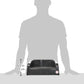 Soft Booster Seat, Charcoal Grey , 4X7.2X13.8 Inch (Pack of 1)