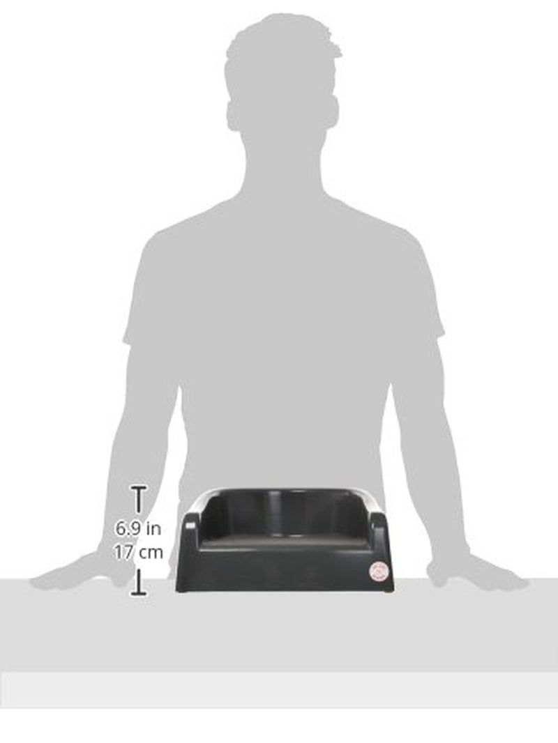 Soft Booster Seat, Charcoal Grey , 4X7.2X13.8 Inch (Pack of 1)