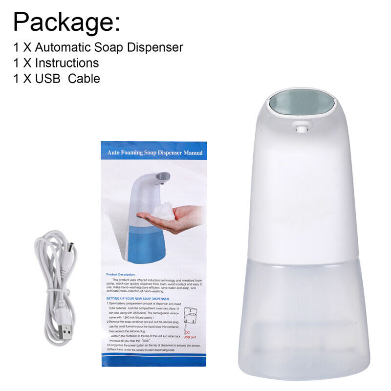 Automatic Foaming Soap Dispenser Sanitizer Hands Touchless Liquid Dispenser New