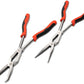 Crescent 2 Pc. X2 Straight and Bent Long Nose Dual Material Plier Set - PSX204C , Red