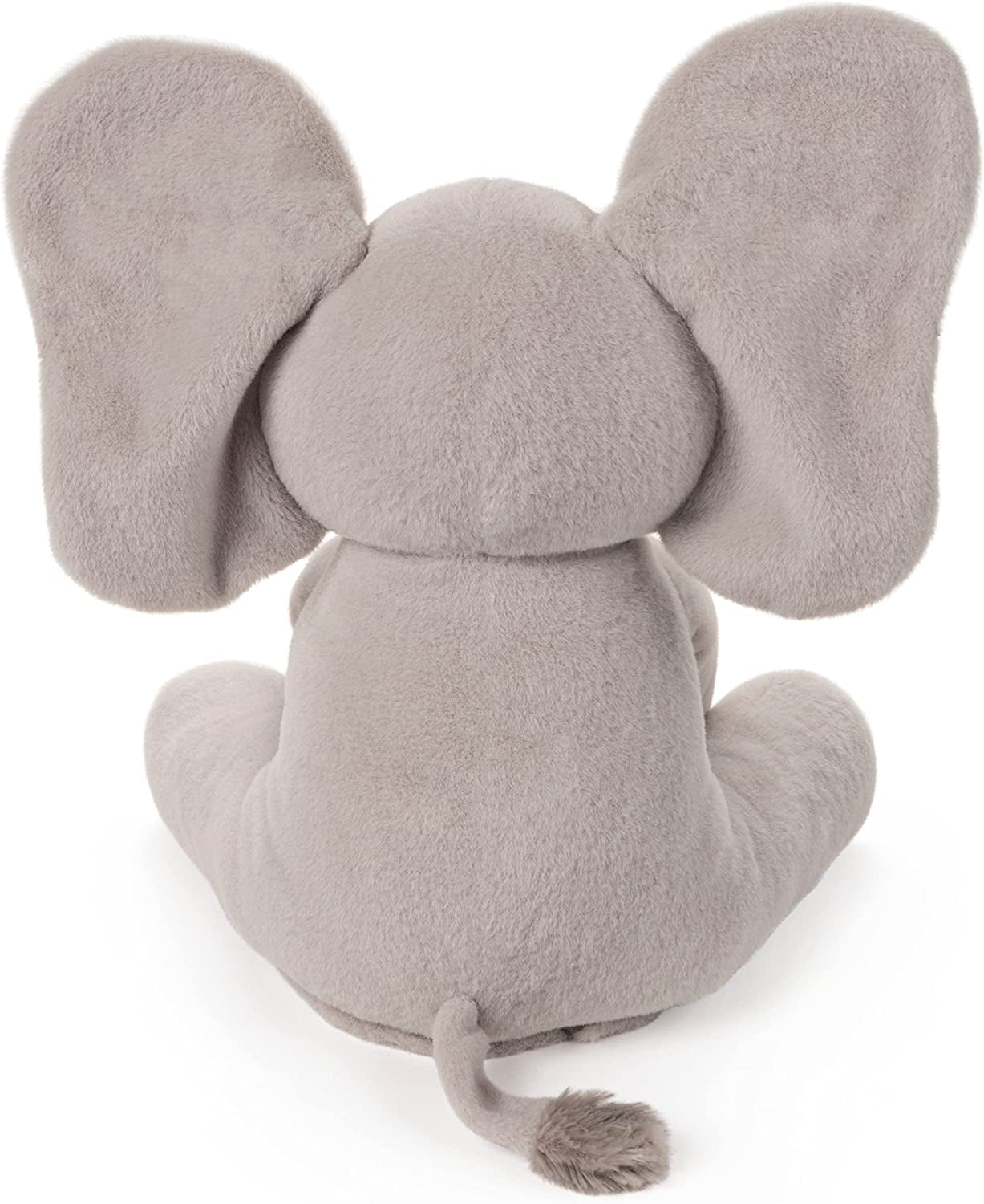 Baby  Official Animated Flappy the Elephant Stuffed Animal Baby Toy Plush for Baby Boys and Girls, Gray, 12" (Song Styles May Vary)