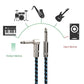 NEW 10Ft NOISELESS Electric Guitar Bass Cable Pedal AMP Cord 1/4" USA KEYBOARD