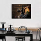 Kitchen Canvas Wall Art KAWAHONE Red Wine Cups Home Decor Fruit Wine Wooden B...