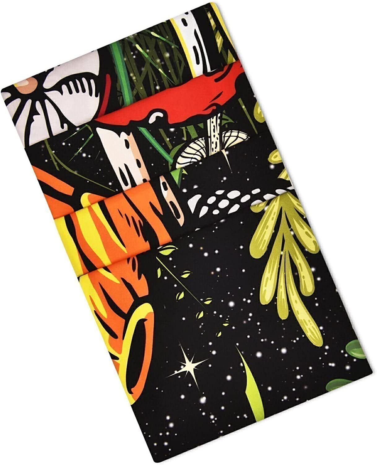 Trippy Mushroom Tapestry Moon Tapestry Skeleton Tapestry Skull Plants Tapestries Snail and Butterfly Tapestry Wall Hanging for Room(51.2 X 59.1 Inches)