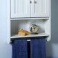 Cottage, Wall Cabinet, White