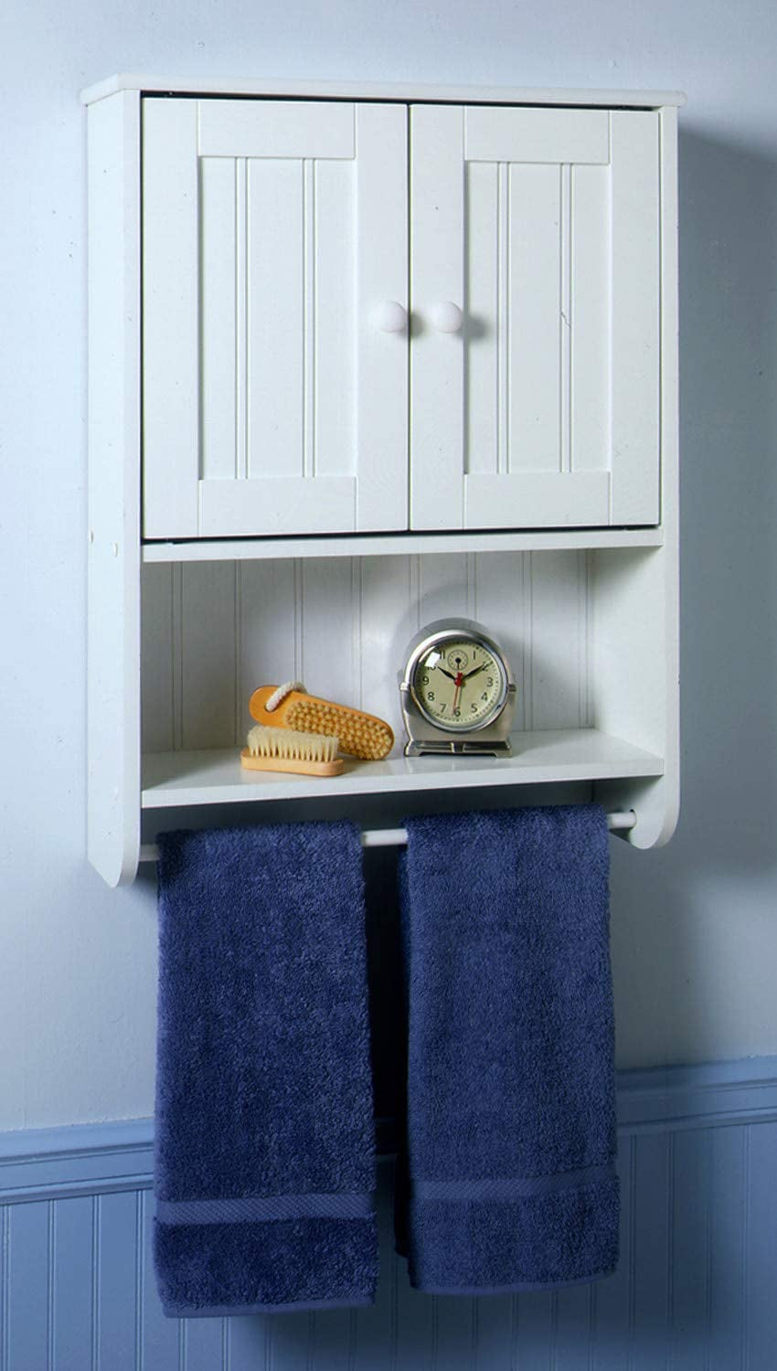 Cottage, Wall Cabinet, White