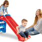 Little Tikes First Slide Toddler Slide, Easy Set up Playset for Indoor Outdoor Backyard, Easy to Store, Safe Toy for Toddler, Slip and Slide for Kids (Red/Blue), 39.00''L X 18.00''W X 23.00''H